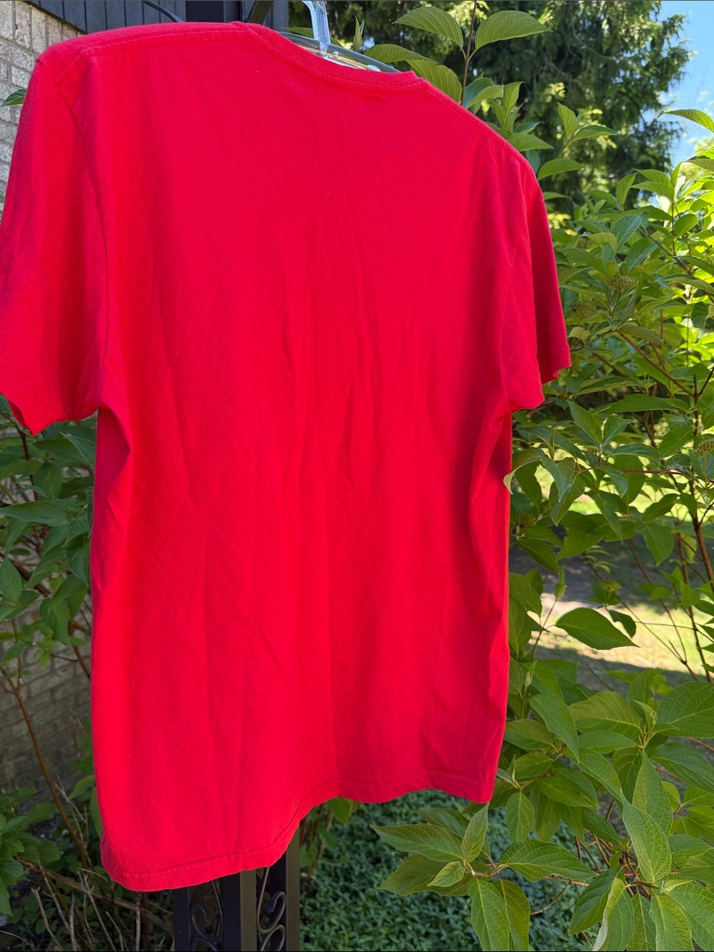 España Red Tee with Crest men size L red color short sleeve pre-owned with gift - Picture 5 of 16